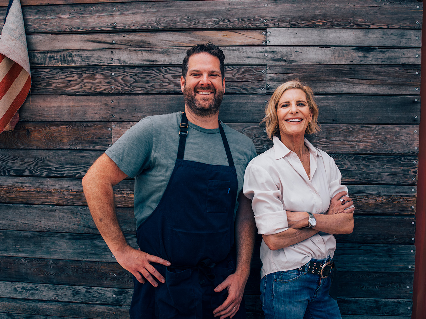 Chef Micah Wexler and Debbie Rocker of Pasture Project