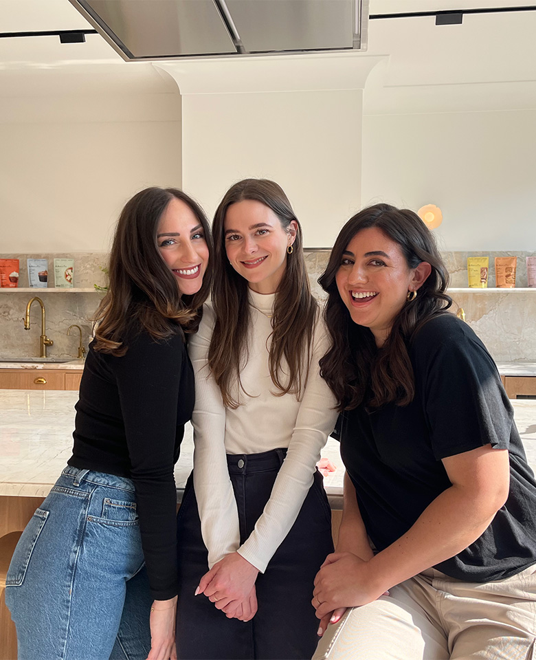 Stella Vanstone, Michelle Boigon, and Emma Kula of Stellar Eats