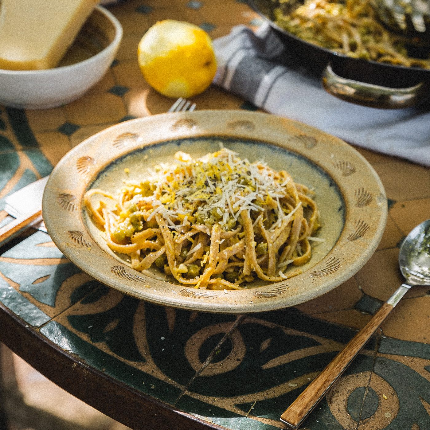 pasta in bowl